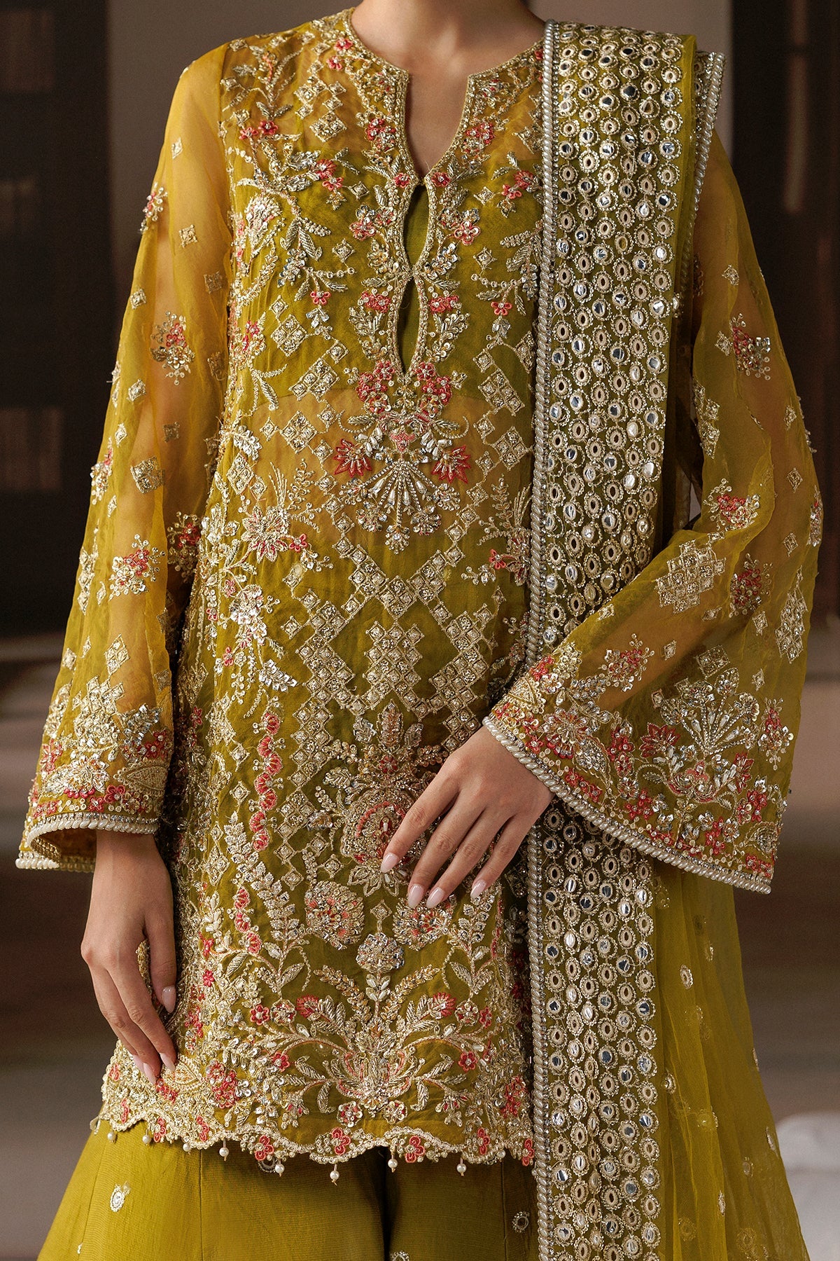 Afrozeh | Shehnai Wedding Festive Formals '26 | Zarminay