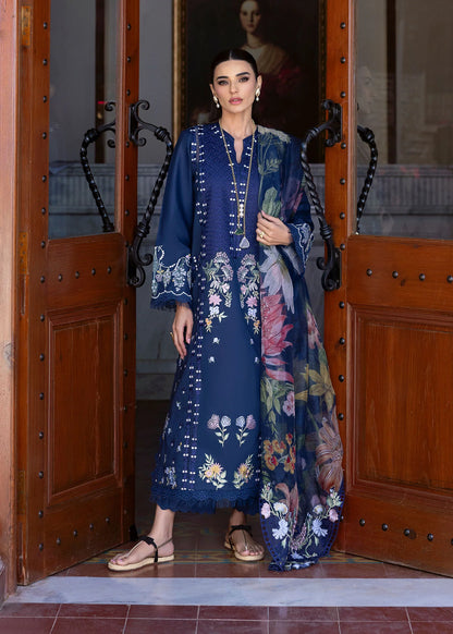 Saira Shakira | Bloom Unstitch lawn 25 | HANGING GARDENS 2-B