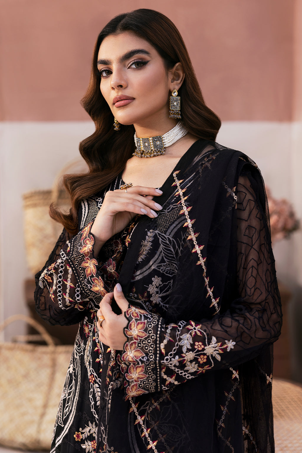 Ramsha | Arzoo Festive lawn VOL 1 | U-107