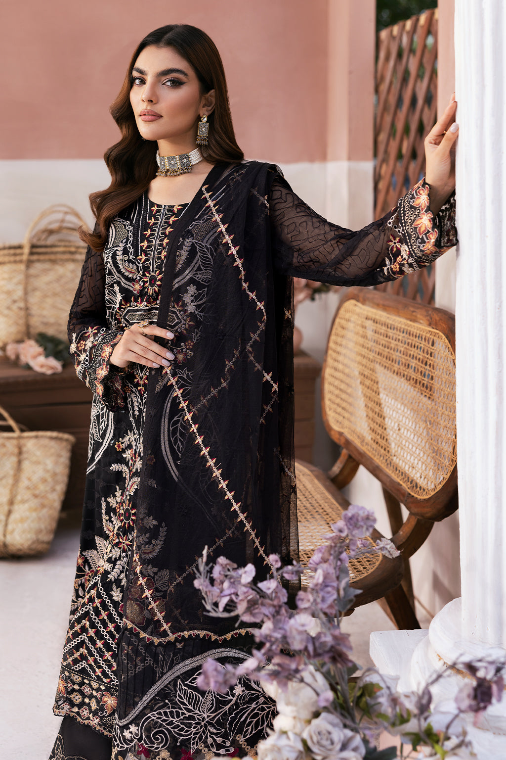 Ramsha | Arzoo Festive lawn VOL 1 | U-107