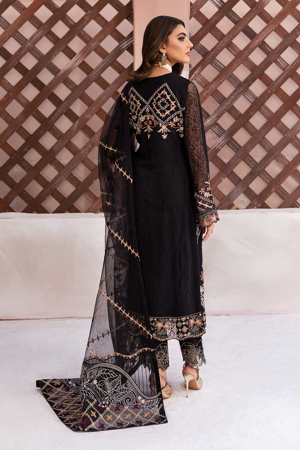 Ramsha | Arzoo Festive lawn VOL 1 | U-107