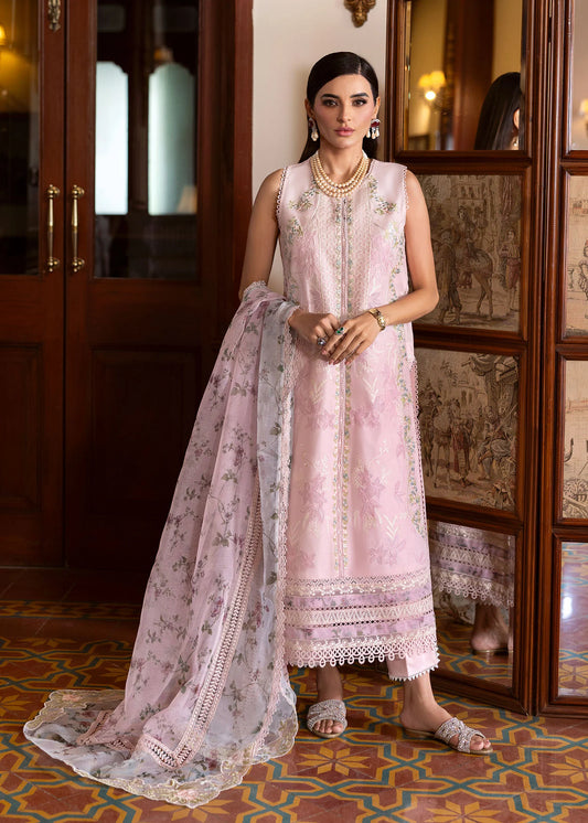 Saira Shakira | Bloom Unstitch lawn 25 | CHLOE 3-A