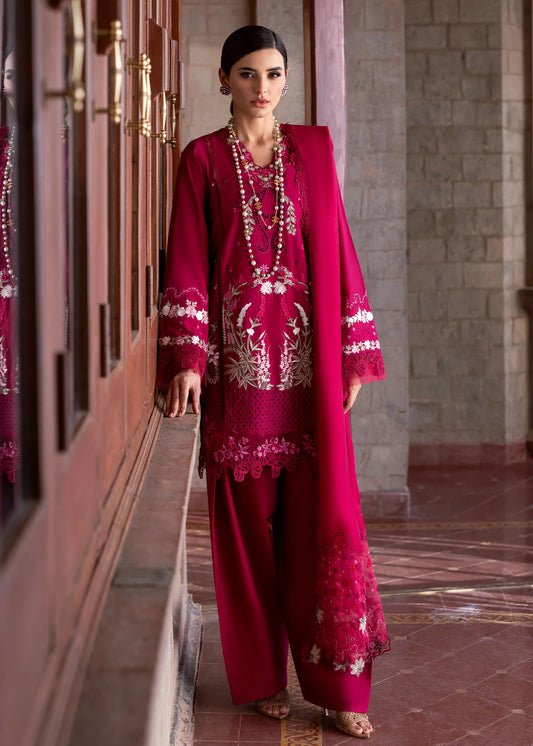 Saira Shakira | Bloom Unstitch lawn 25 | FAYE 7-B