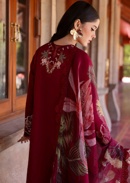 Saira Shakira | Bloom Unstitch lawn 25 | HANGING GARDENS 2-A
