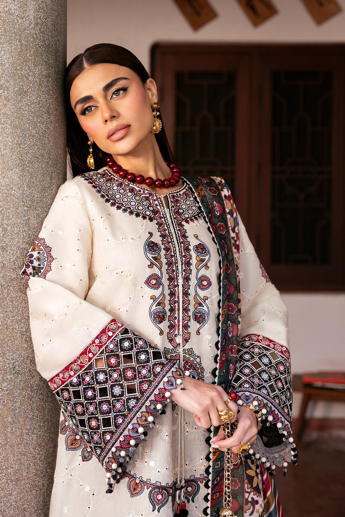 JAZMIN - SHAHKAAR | Embroidered Luxury Lawn | SL26-D02