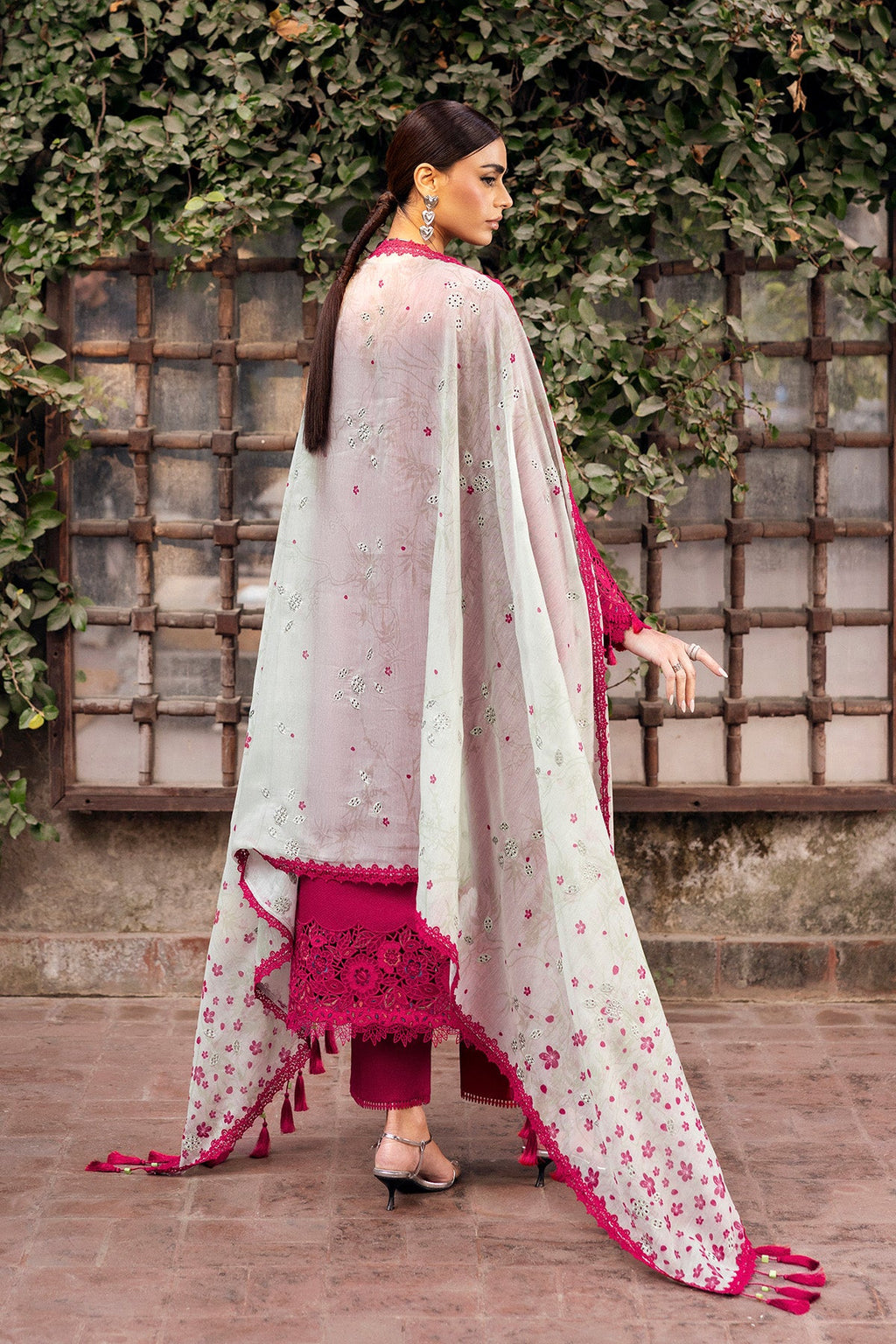 JAZMIN - SHAHKAAR | Embroidered Luxury Lawn | SL26-D04