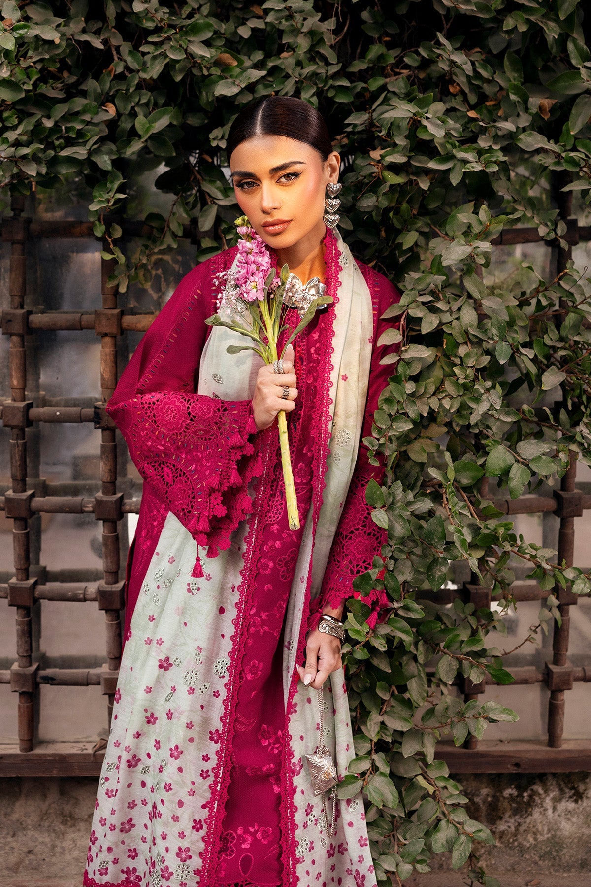 JAZMIN - SHAHKAAR | Embroidered Luxury Lawn | SL26-D04