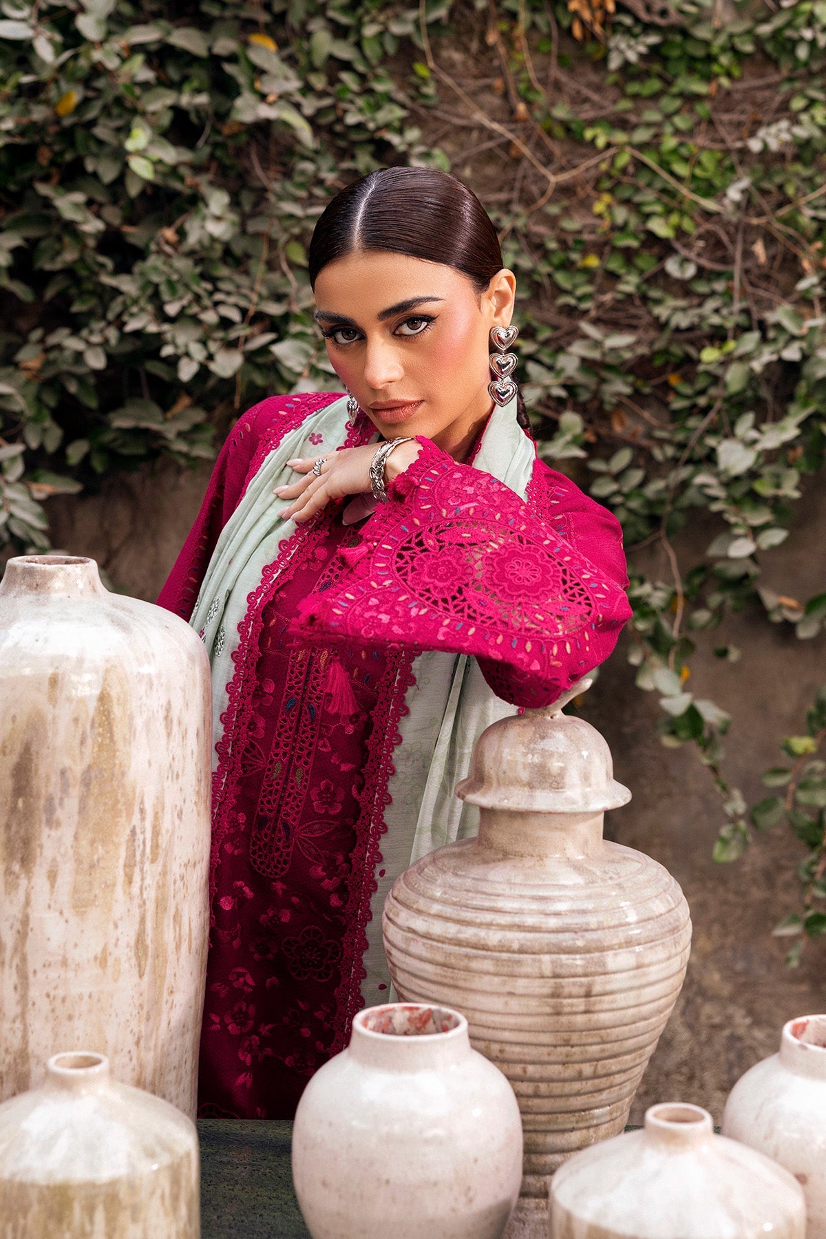 JAZMIN - SHAHKAAR | Embroidered Luxury Lawn | SL26-D04