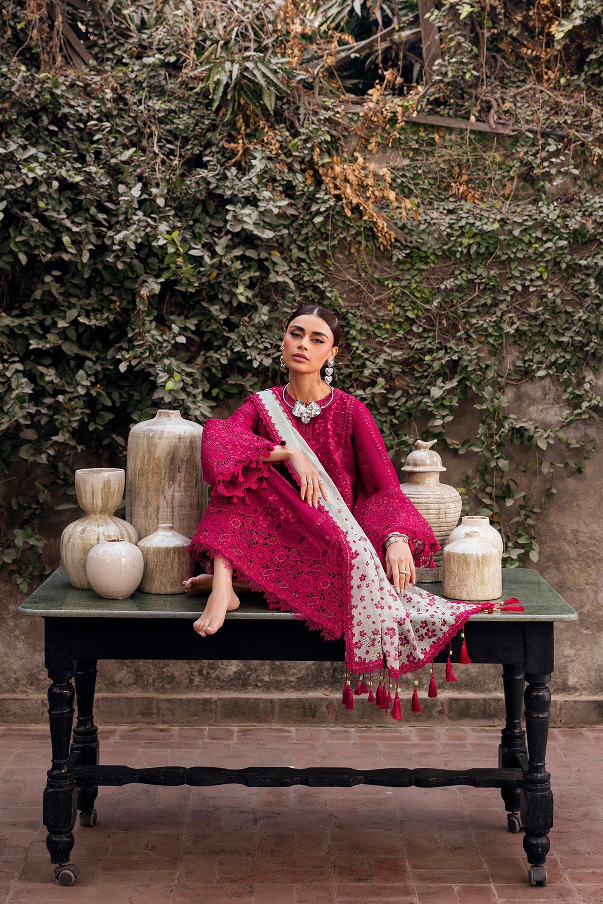 JAZMIN - SHAHKAAR | Embroidered Luxury Lawn | SL26-D04