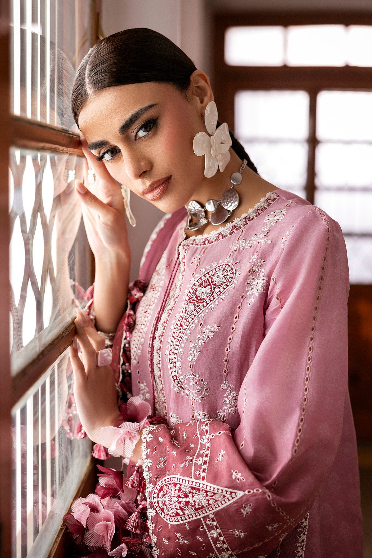 JAZMIN - SHAHKAAR | Embroidered Luxury Lawn | SL26-D08