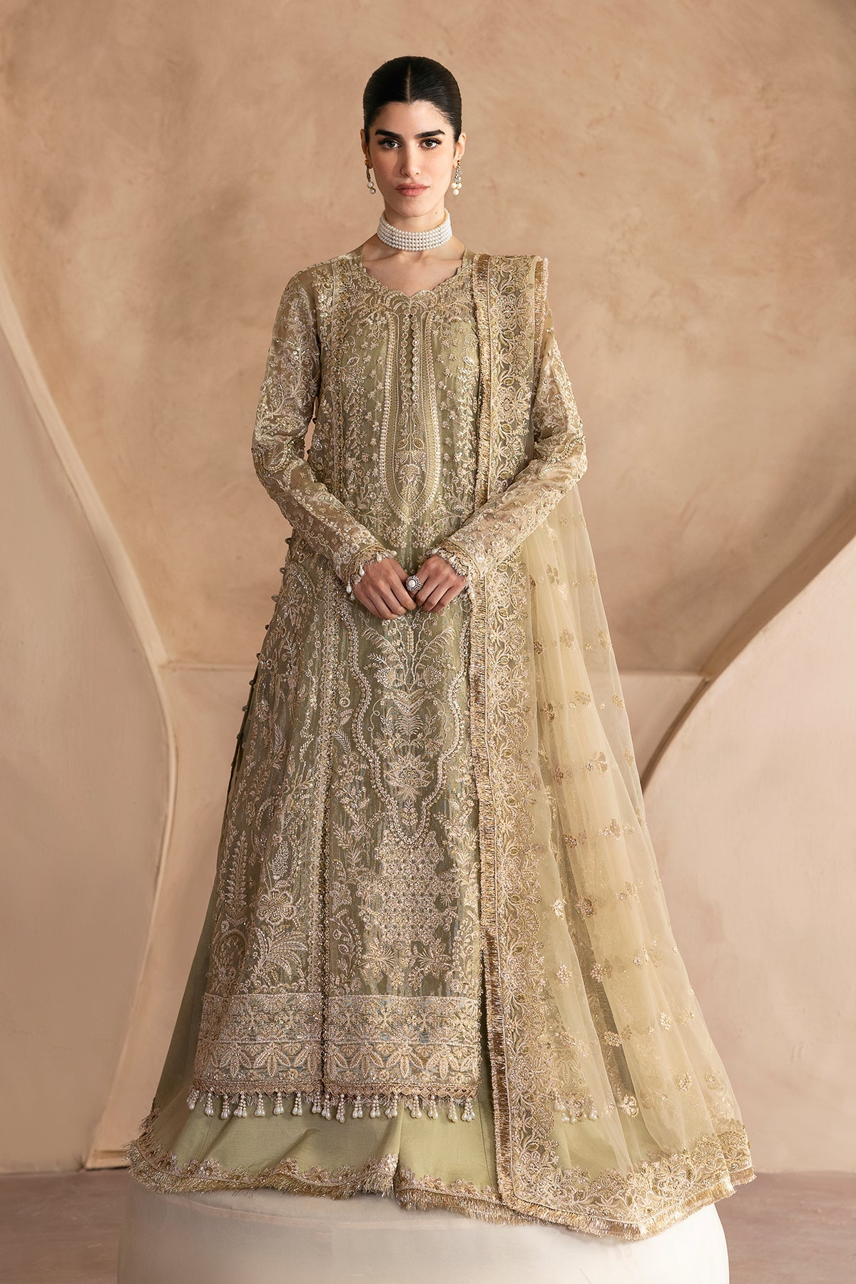 Emaan Adeel | Clay & Couture Embroidered | LUSTRE