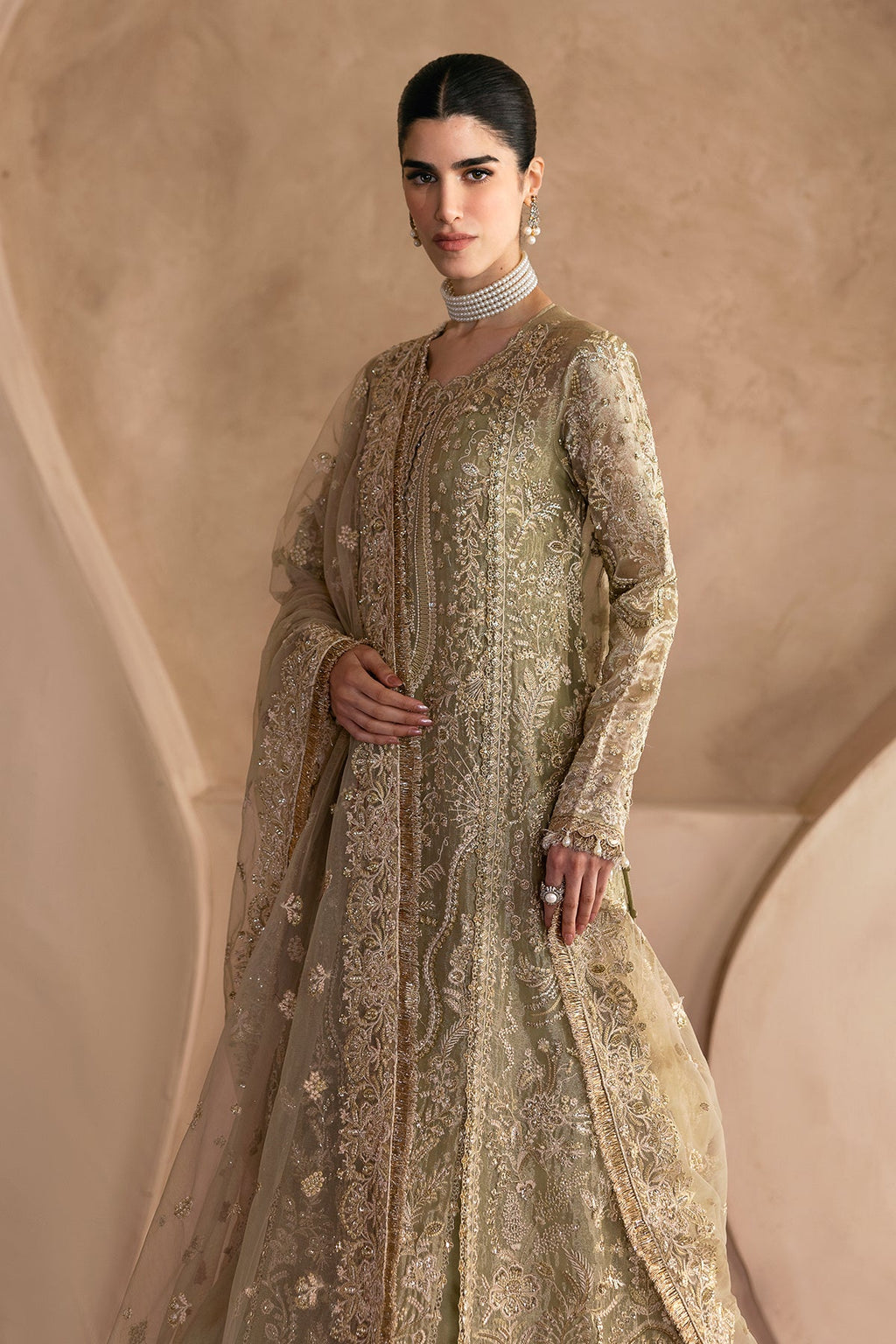 Emaan Adeel | Clay & Couture Embroidered | LUSTRE
