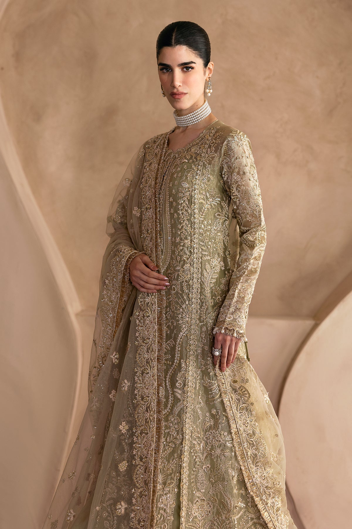 Emaan Adeel | Clay & Couture Embroidered | LUSTRE