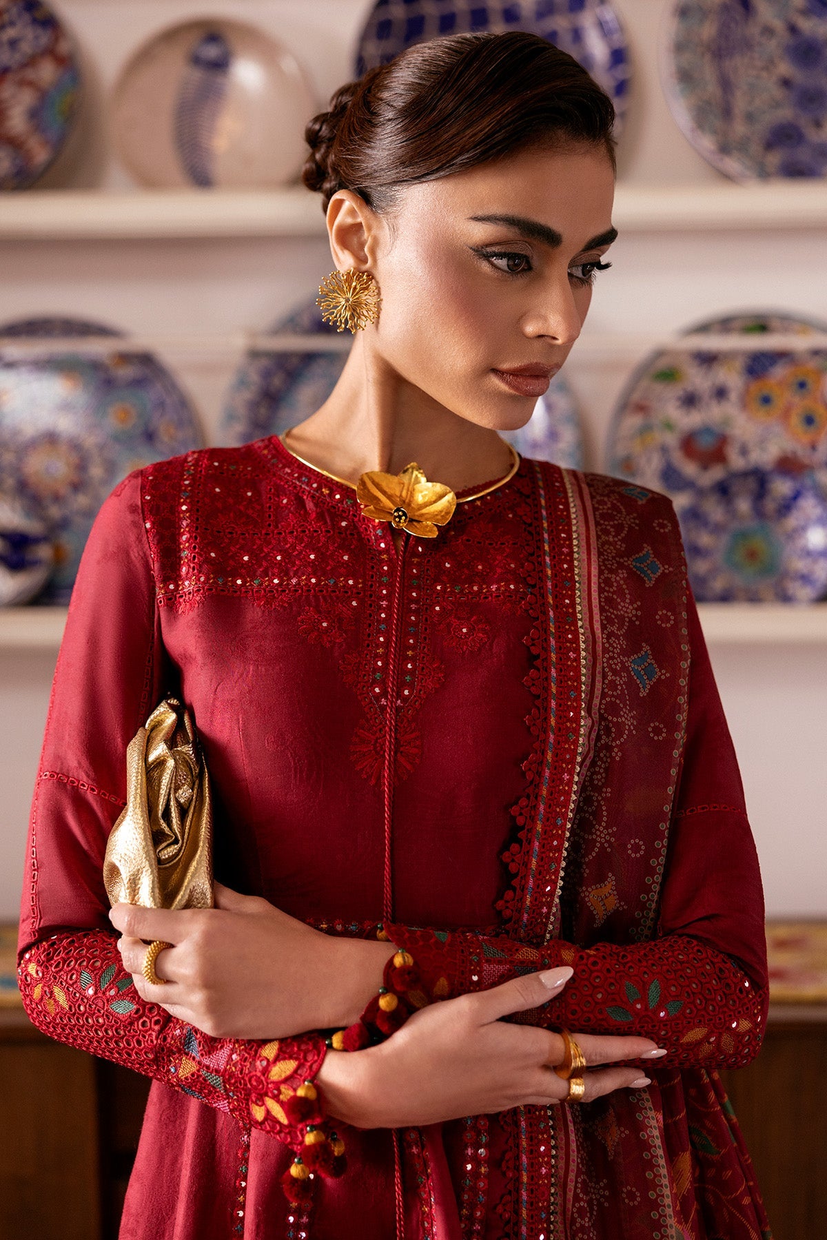 JAZMIN - SHAHKAAR | Embroidered Luxury Lawn | SL26-D06
