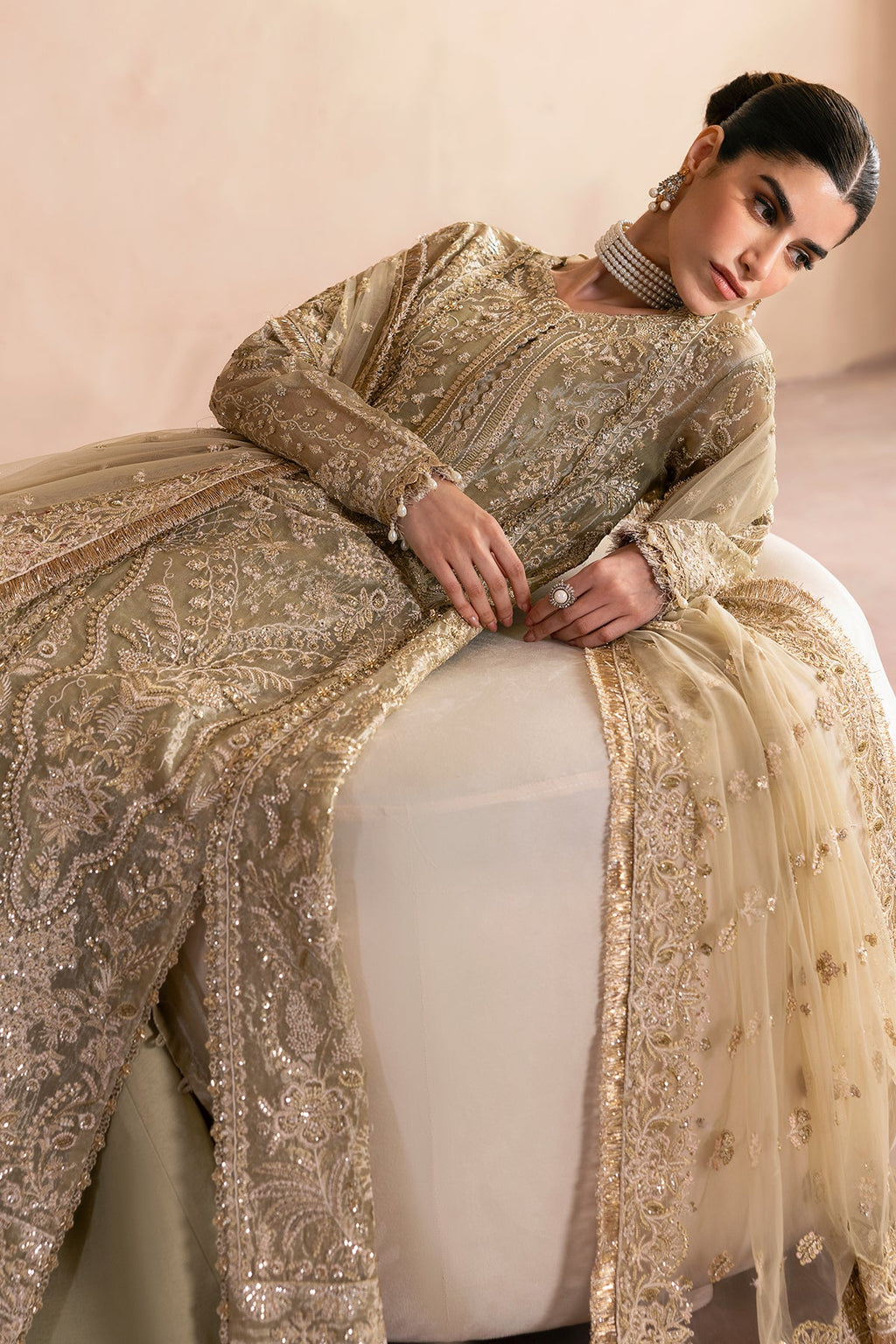 Emaan Adeel | Clay & Couture Embroidered | LUSTRE