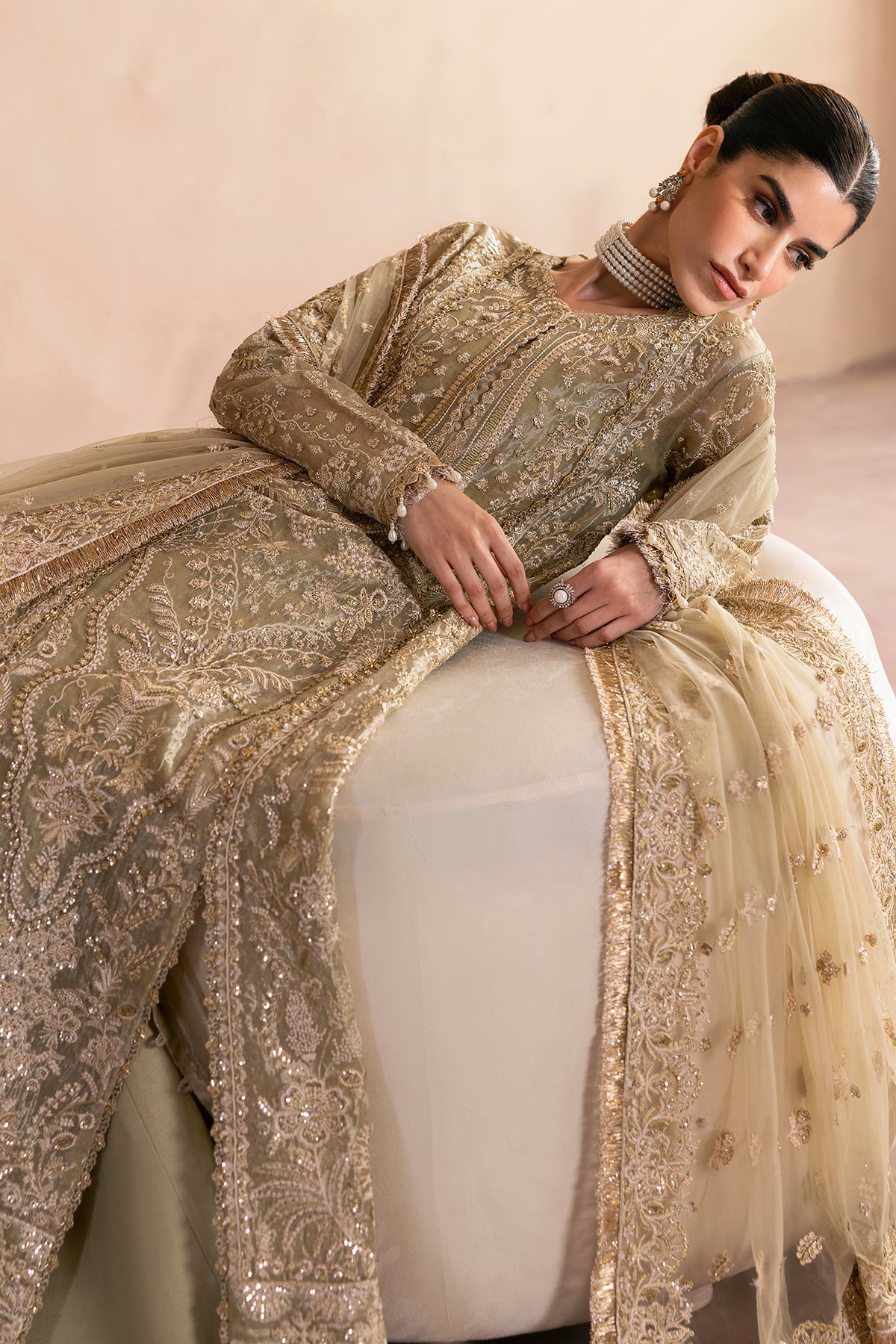Emaan Adeel | Clay & Couture Embroidered | LUSTRE