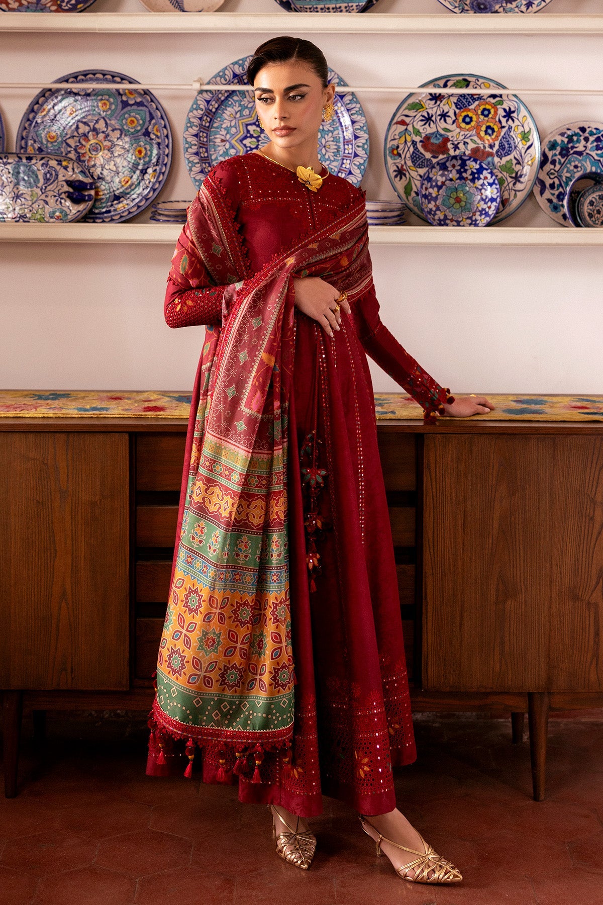 JAZMIN - SHAHKAAR | Embroidered Luxury Lawn | SL26-D06
