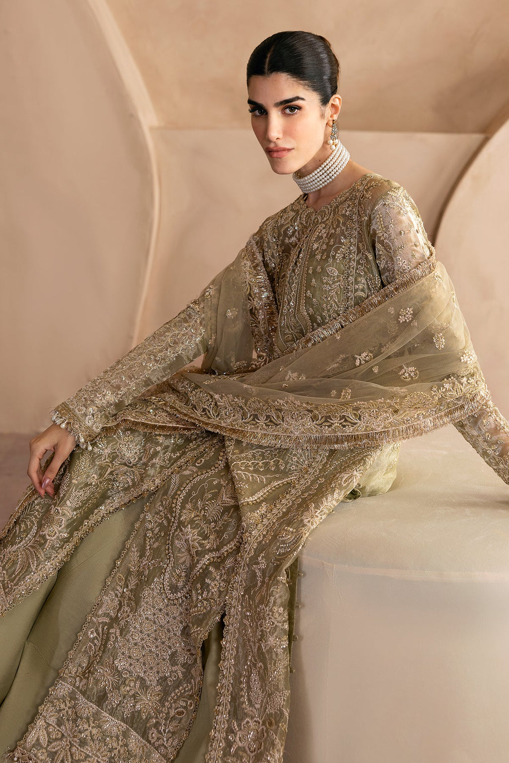 Emaan Adeel | Clay & Couture Embroidered | LUSTRE