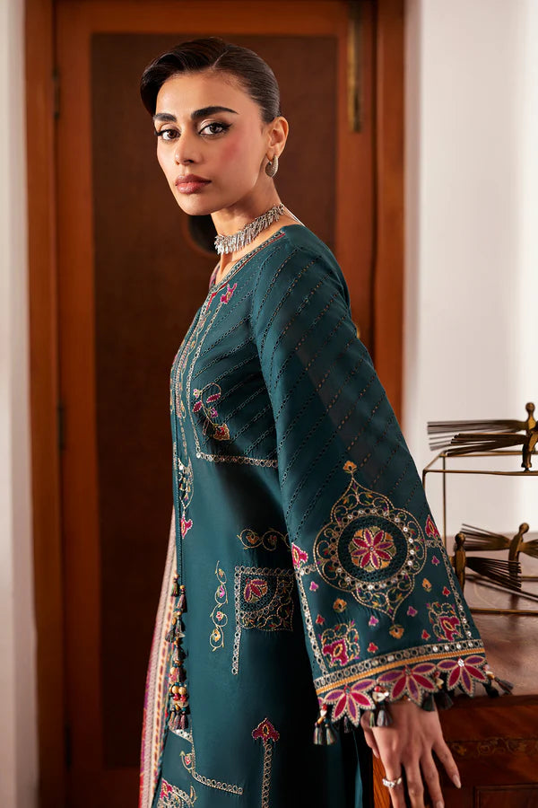 JAZMIN - SHAHKAAR | Embroidered Luxury Lawn | SL26-D10