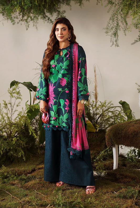 NAQSH | VISCOSE | Yale Blue