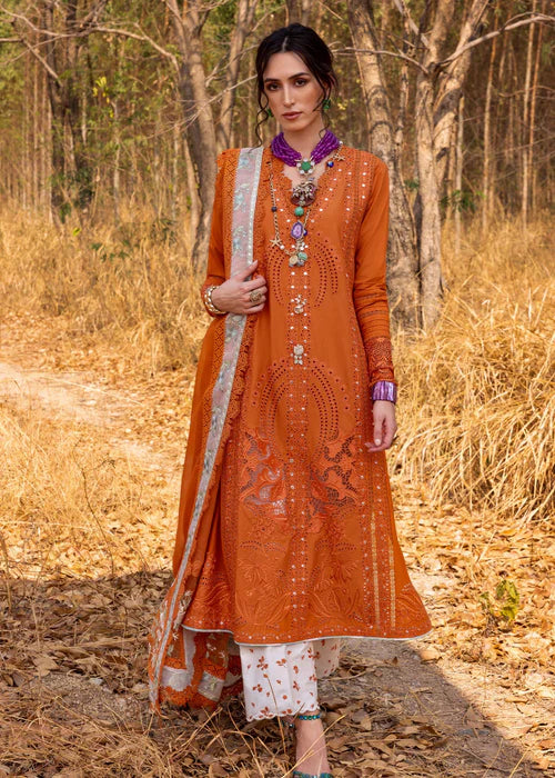 SAIRA SHAKIRA | LUXURY LAWN 25 | SHAMS-B
