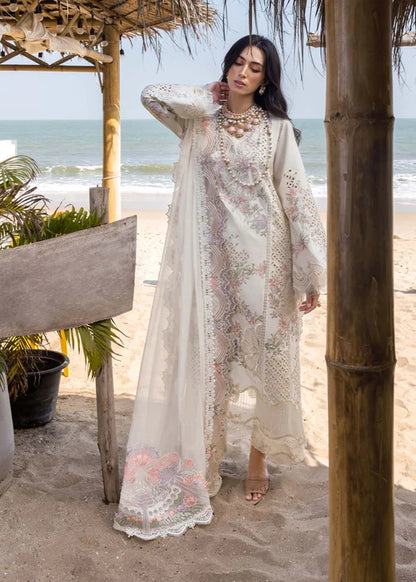 SAIRA SHAKIRA | LUXURY LAWN 25 | DAHLIA-A