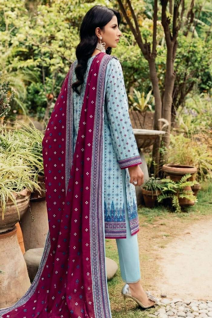 Reyah | Printed Lawn Suit | 1347