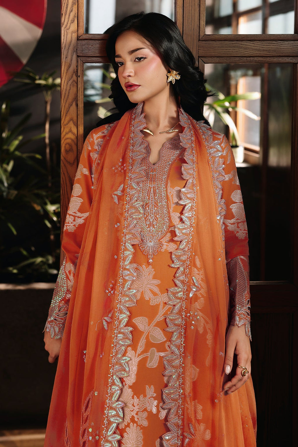 Nureh | Maya Embroidered Jacquared | NJ-109