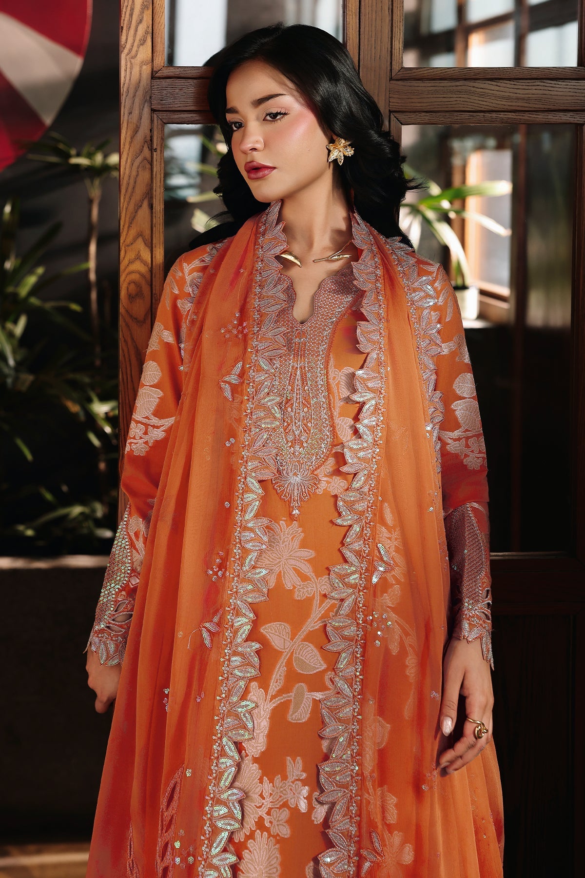 Nureh | Maya Embroidered Jacquared | NJ-109