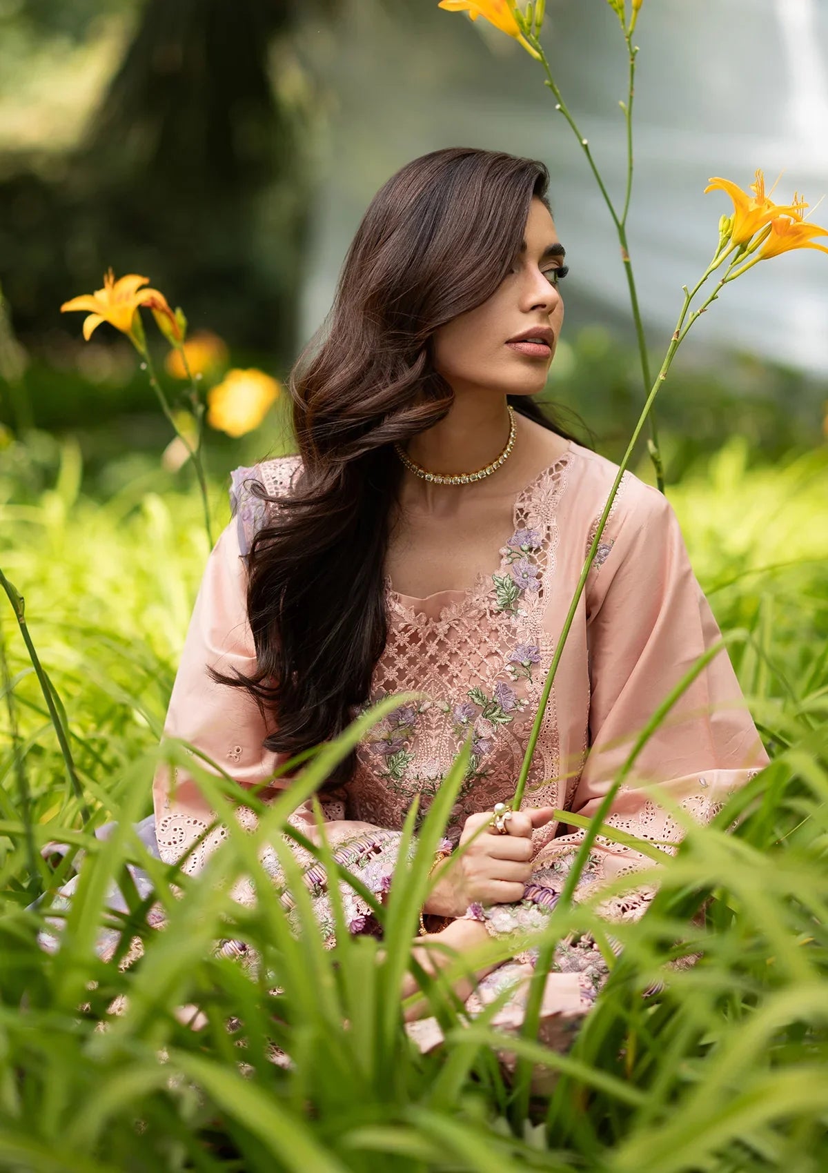 Elaf | Luxury Lawn Vol 2 '26 | Blushing Rose