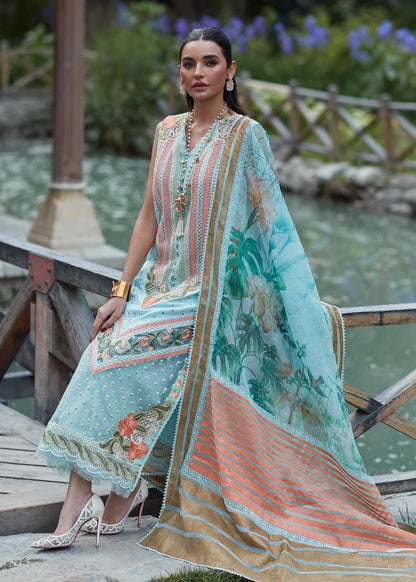 Crimson | SAIRA SHAKIRA LUXURY LAWN 2023 | Shigar - D5 B