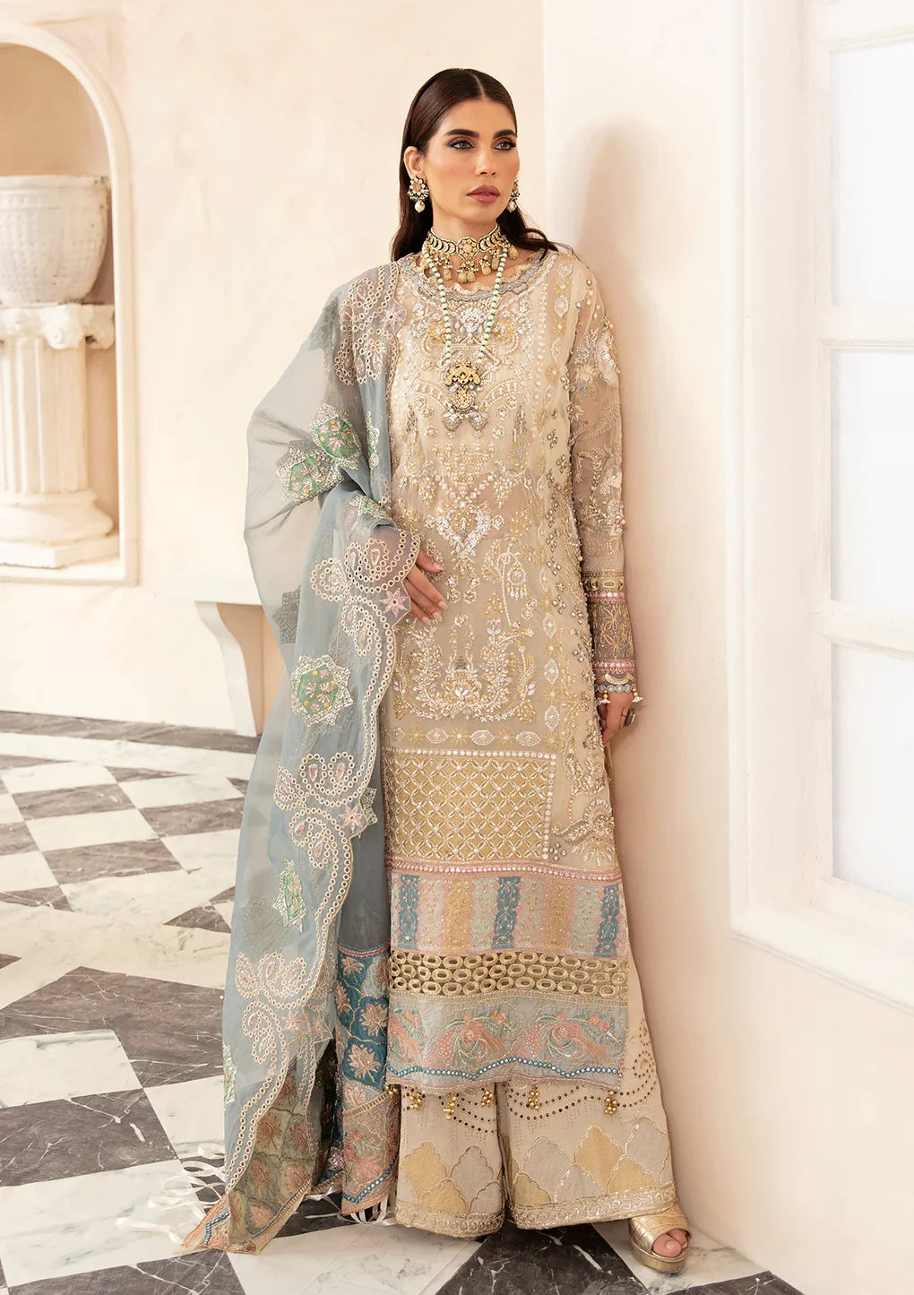 ELAF | CELEBRATIONS LUXURY HANDWORK COLLECTION | ECH-02 HAYAT