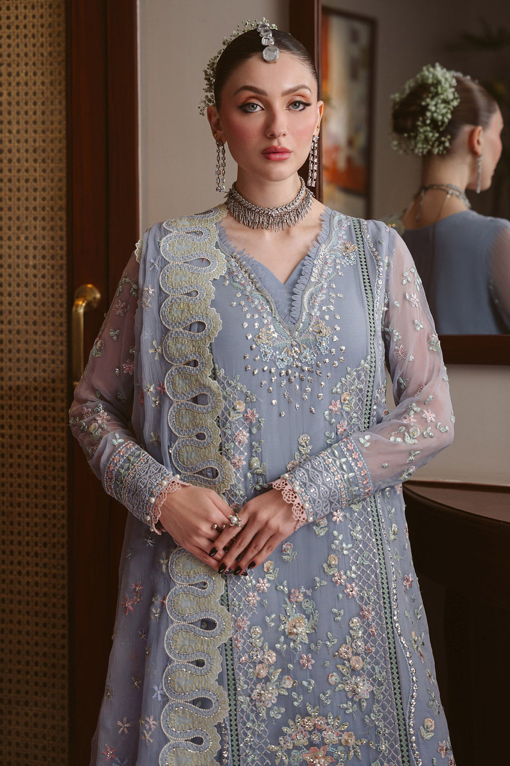 Nureh | Elaya Festive Chiffon | NEL-94A
