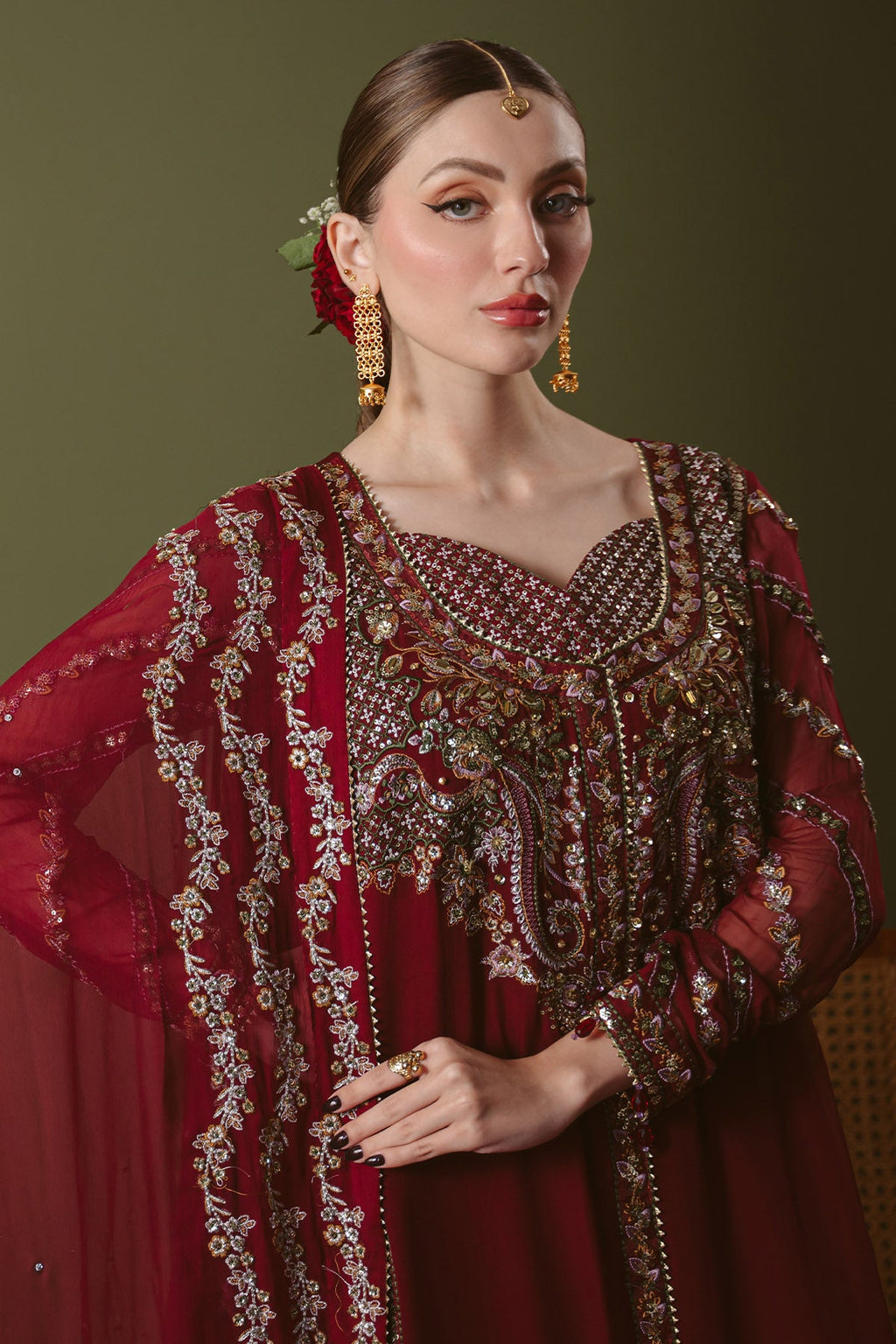 Nureh | Elaya Festive Chiffon | NEL-92A