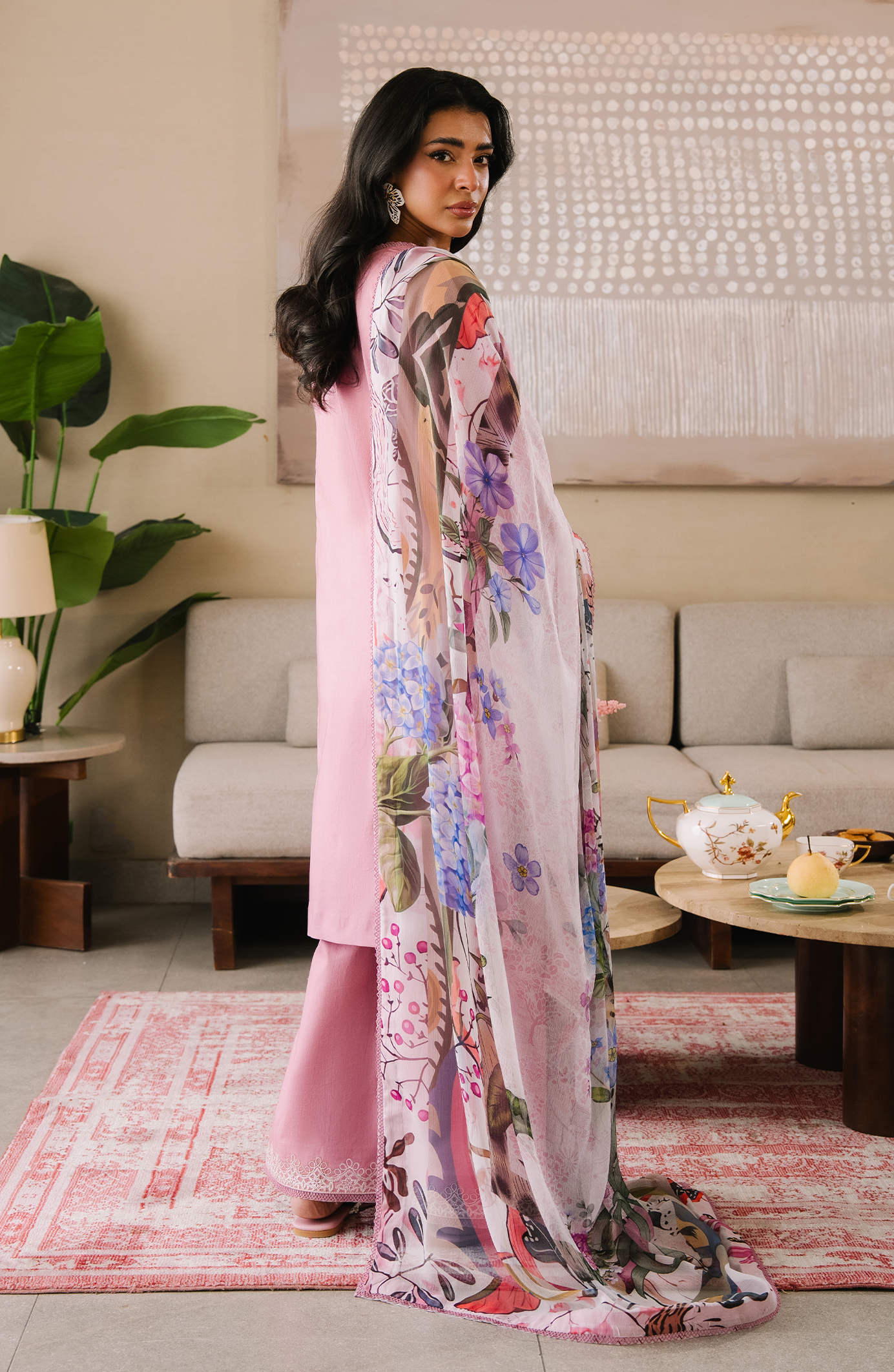 Seran | Afsanah - Unstitched Lawn | Mehar