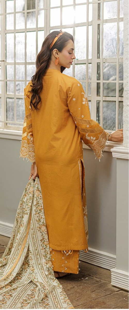 Zellbury | Chikankari Unstitsched | 4032