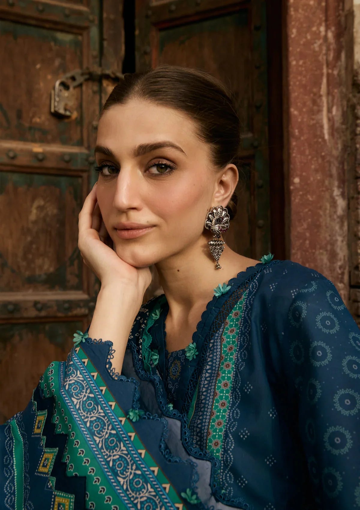 Kahf | Aangan Prints Chiffon '26 | Sumbul