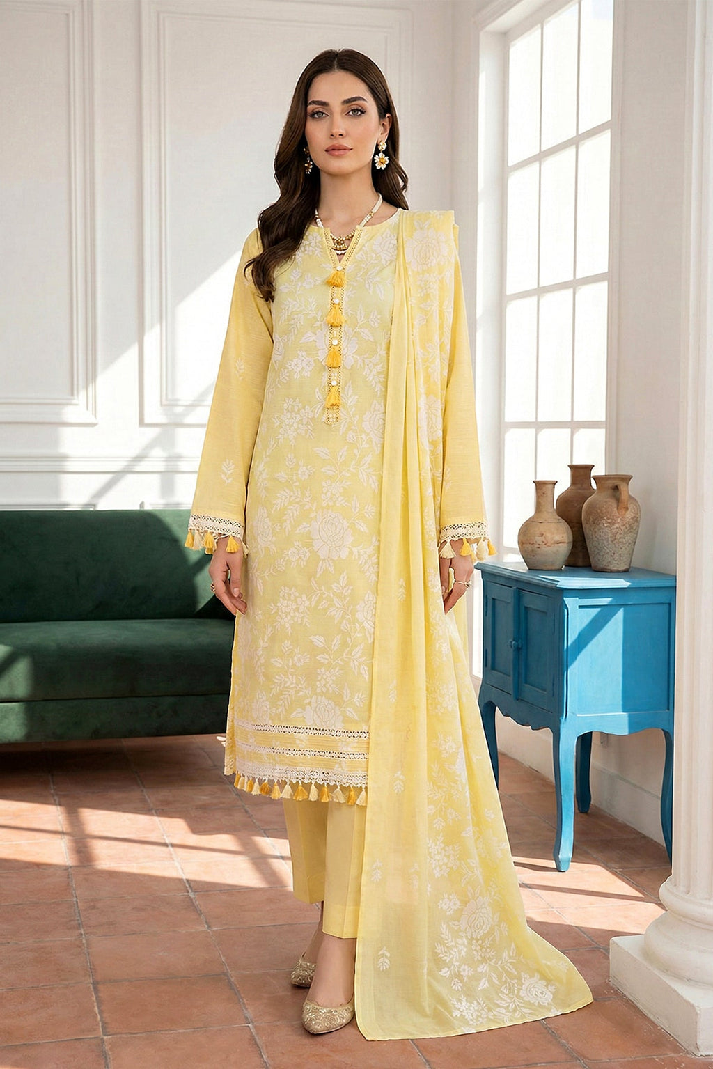 Noor-e-Fajar | Ayra Luxury Lawn | NF-1540
