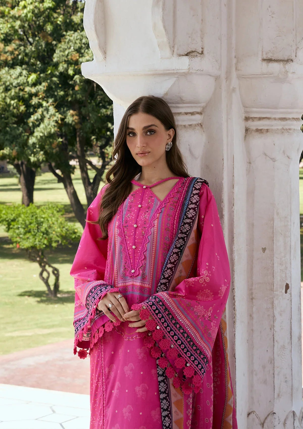 Kahf | Aangan Prints Chiffon '26 | Gulnar