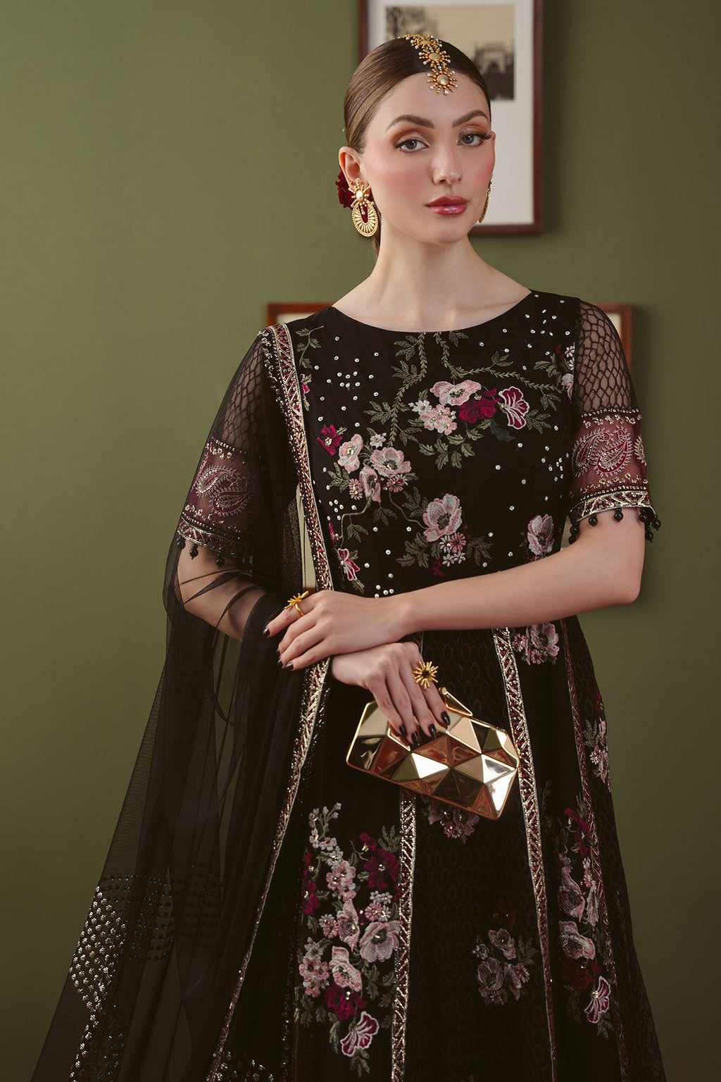 Nureh | Elaya Festive Chiffon | NEL-95A