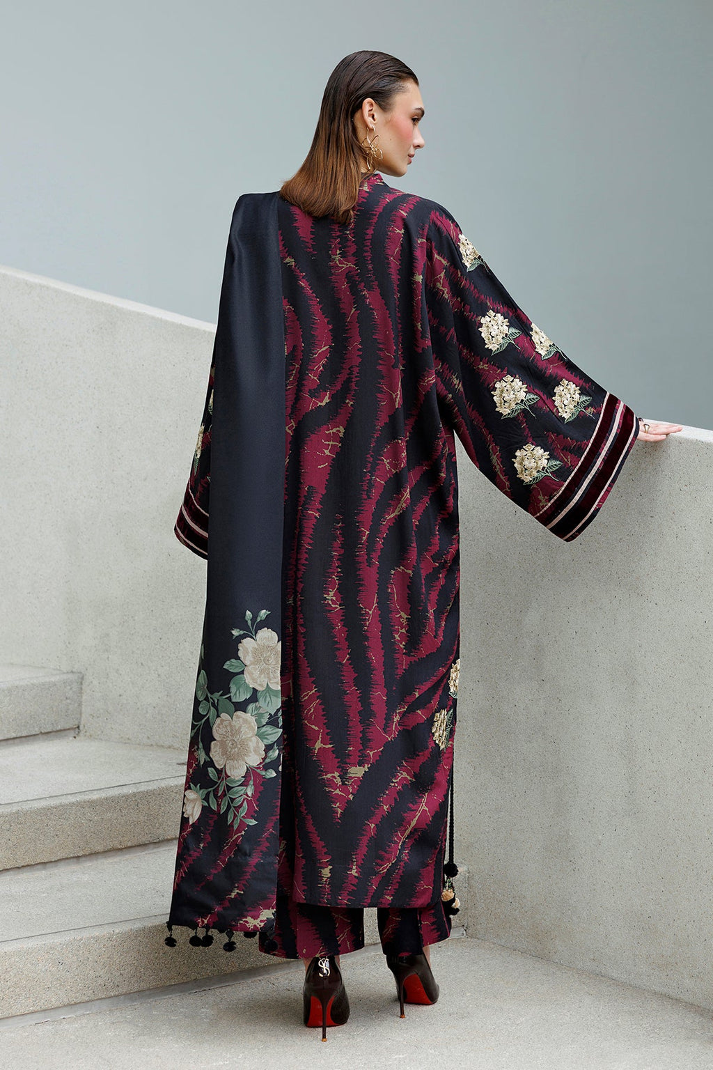 Baroque | Digital Printed Viscose Winter | SF-4568