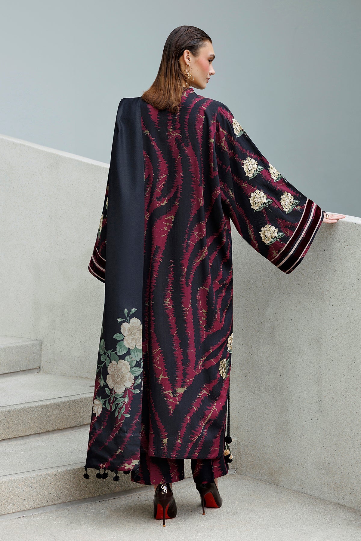 Baroque | Digital Printed Viscose Winter | SF-4568