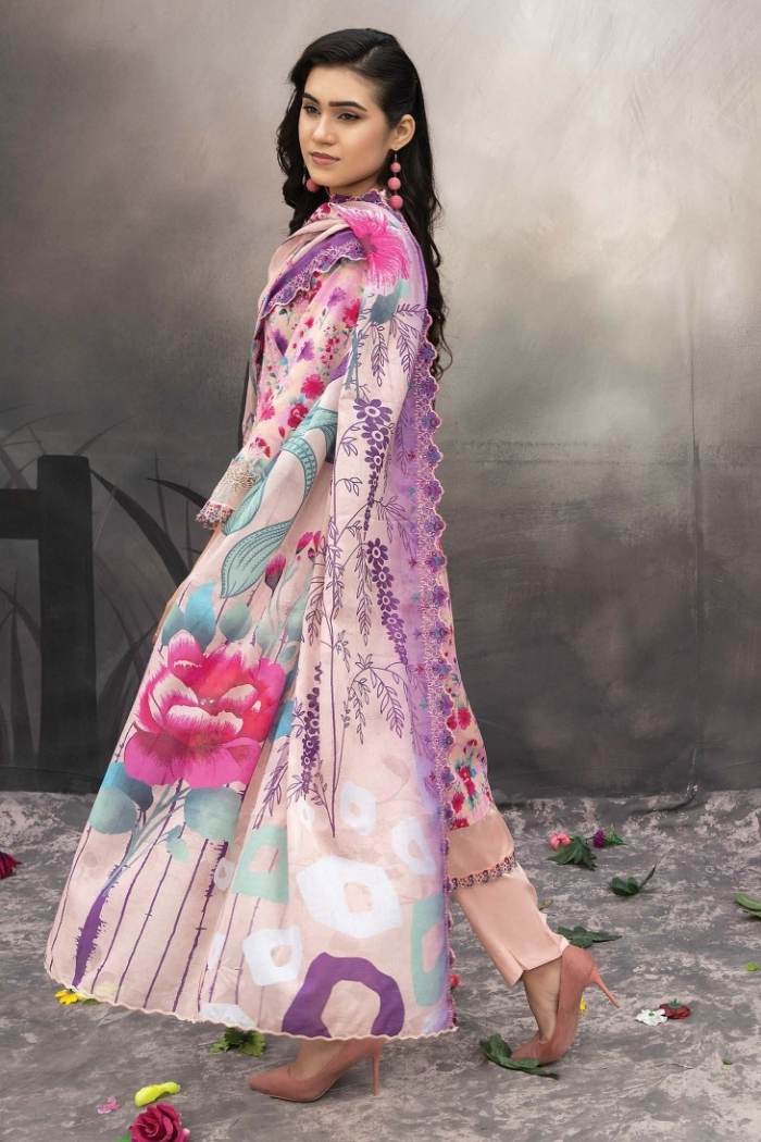 Riaz Arts | Elegant 3 Piece Lawn | RA-EX-01