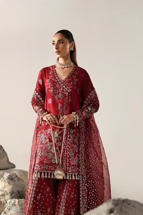 Emaan Adeel | Serein luxe silk | SERENITY BLOOM
