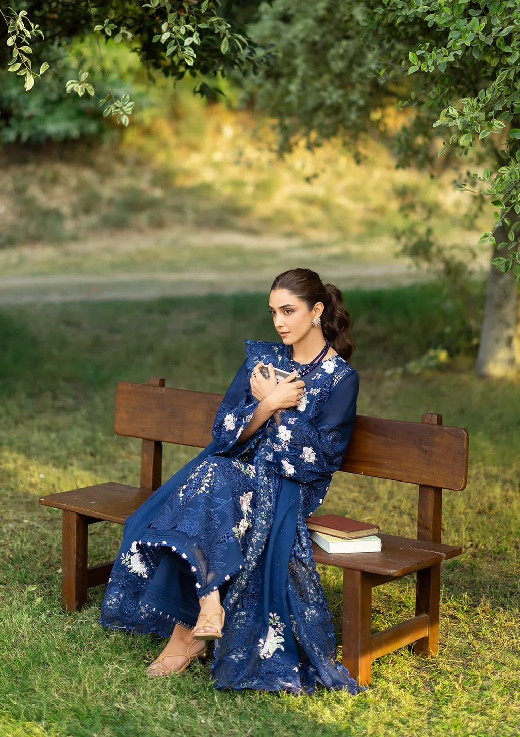 Elaf | Luxary Lawn | Blue Belle