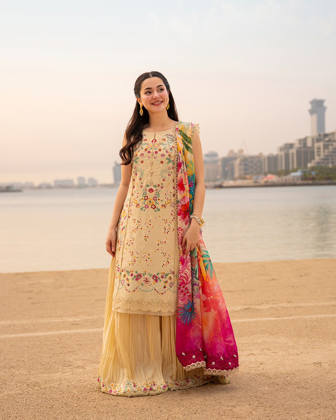 Faiza Saqlain | Aya Luxury Lawn '26 | Merjem
