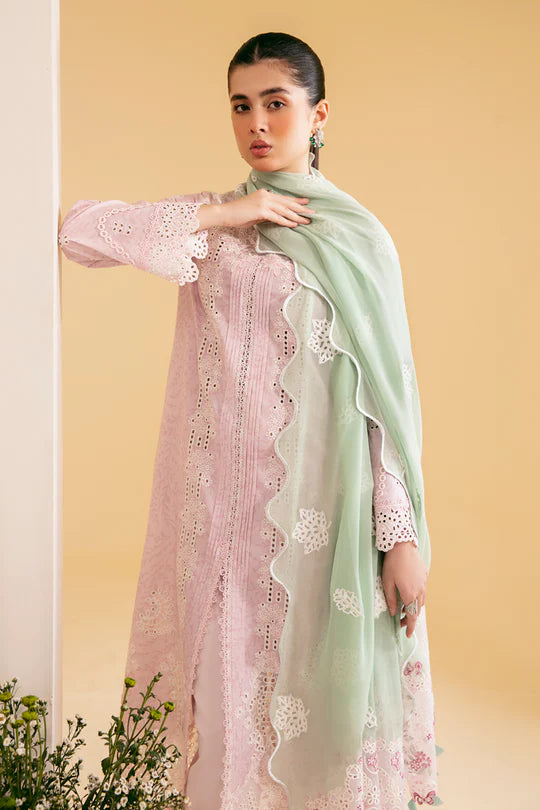 Qalamkar | Chikankari Lawn | ASEMA