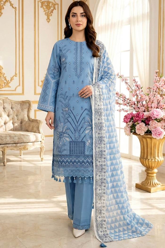 Riaz Arts | Mahgul Premium Lawn | RA-MG-01