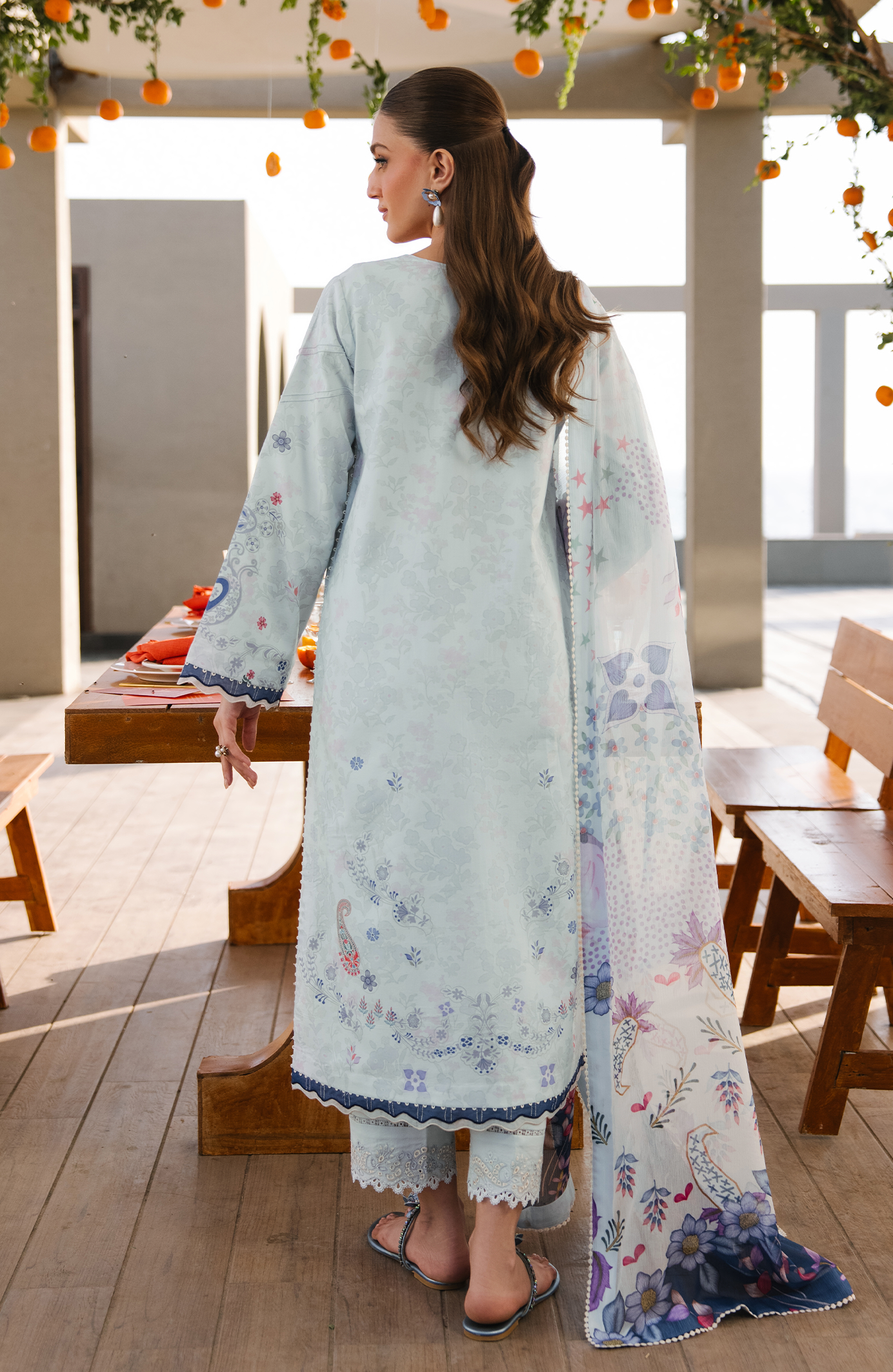 Seran | Afsanah - Unstitched Lawn | Alara