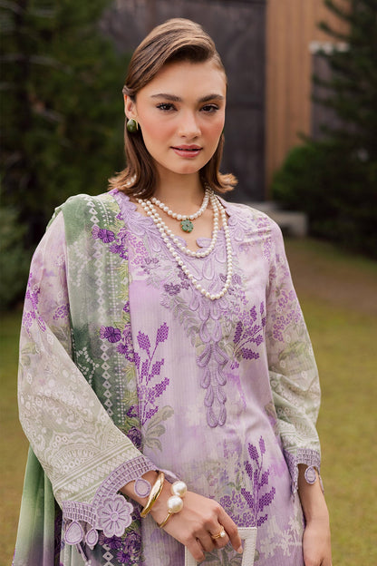 NUREH | GARDENIA - EMBROIDRED & PRINTED LAWN DORIA | NSG-211